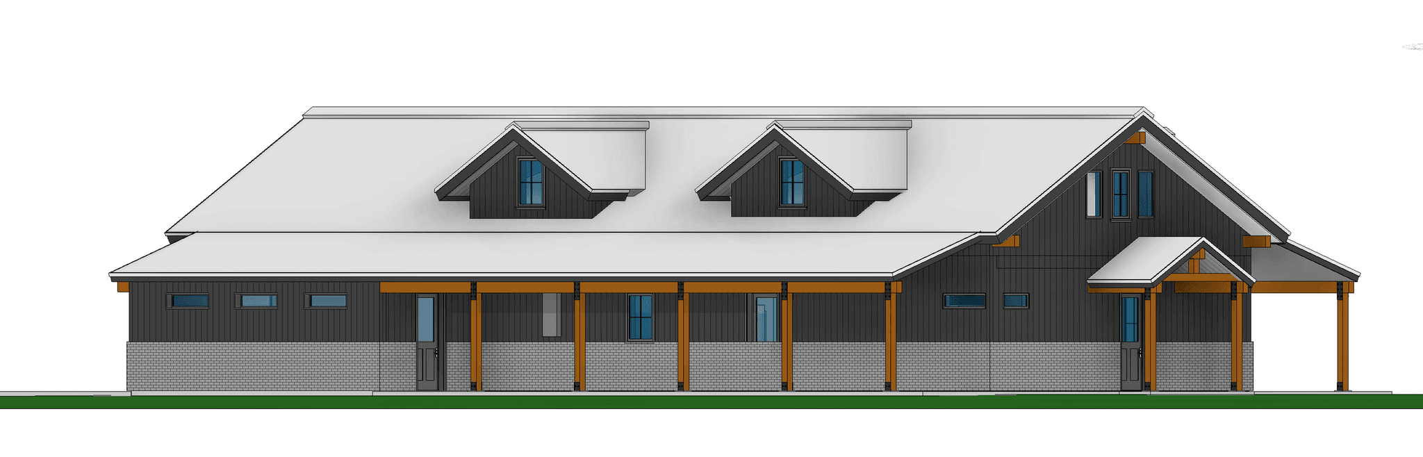 The Fort Ranch — north-east rendering